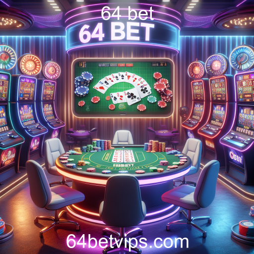 Descubra o Mundo dos Jogos de Cassino no 64 bet