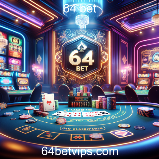 Explorando as Mesas de Jogo no 64 Bet